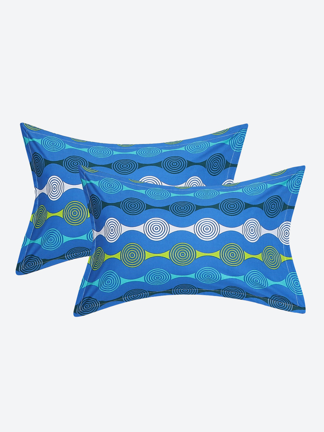 MOCA by Monte Carlo 144 TC Cotton King Bedsheet with 2 Pillow Covers