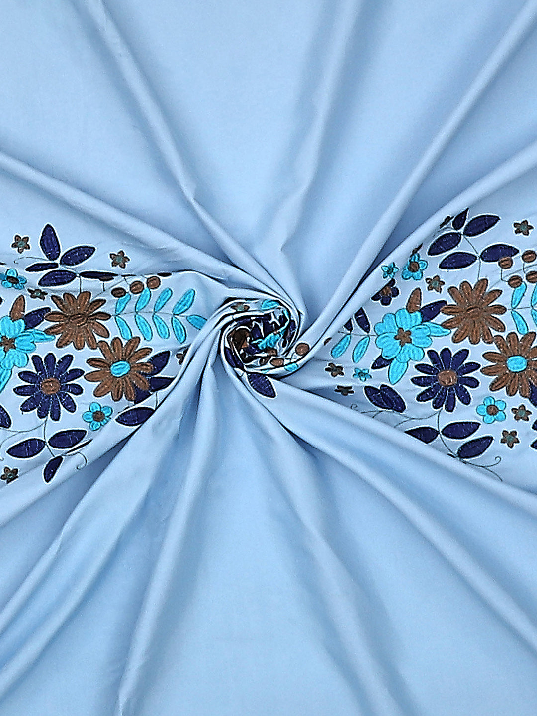 115 GSM Polyester Double Bed Bedsheet with 2 Pillow Covers - Updated - Updated