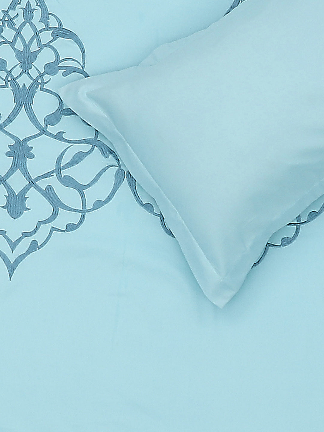 115 GSM Polyester Double Bed Bedsheet with 2 Pillow Covers - Updated - Updated - Updated