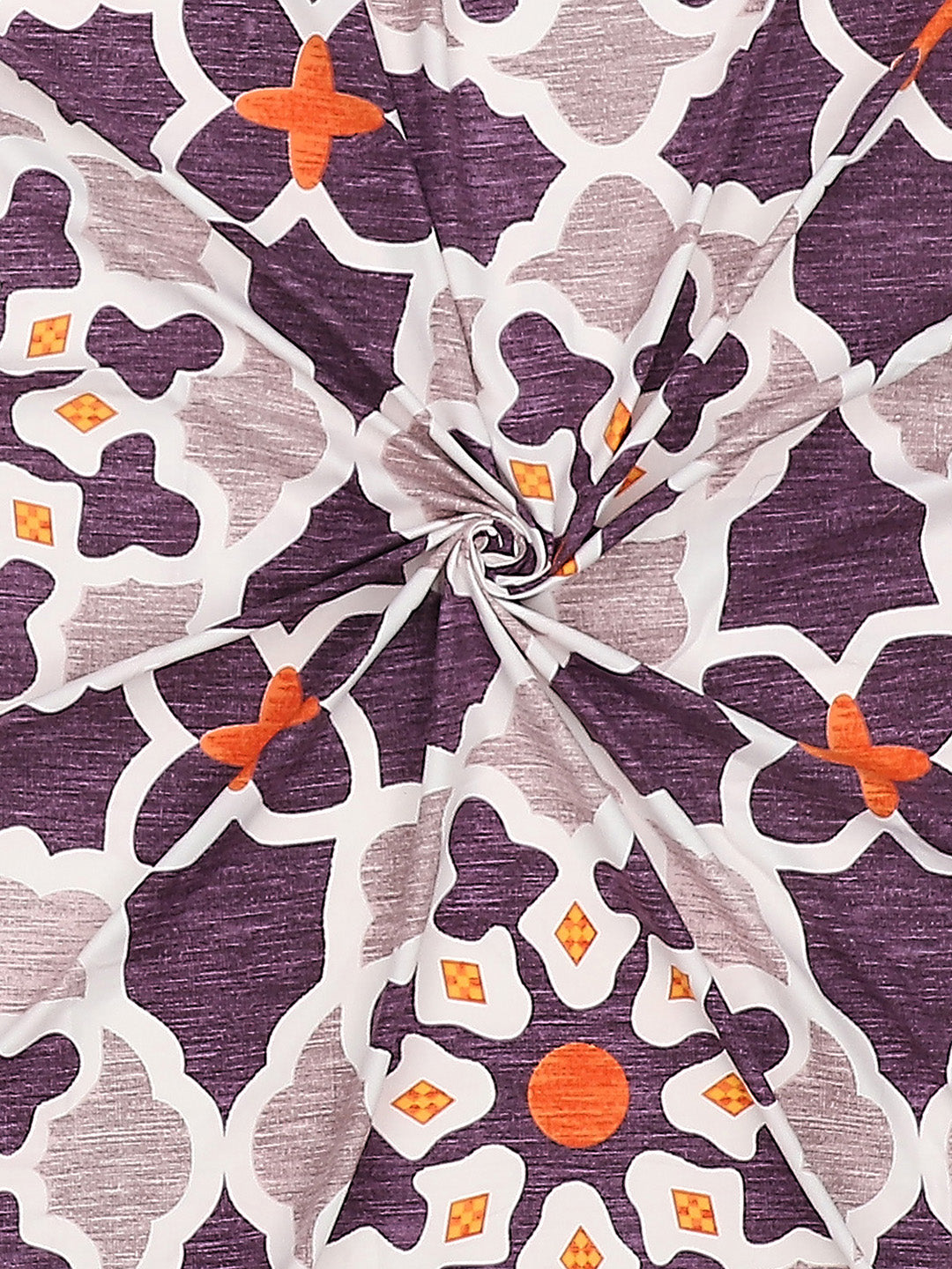 145 GSM Polyester Double Bed Bedsheet with 2 Pillow Covers