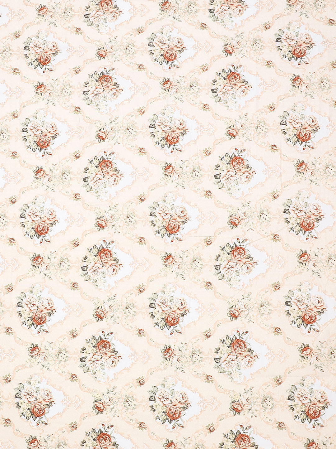 130 GSM Polyester Double Bed Bedsheet with 2 Pillow Covers