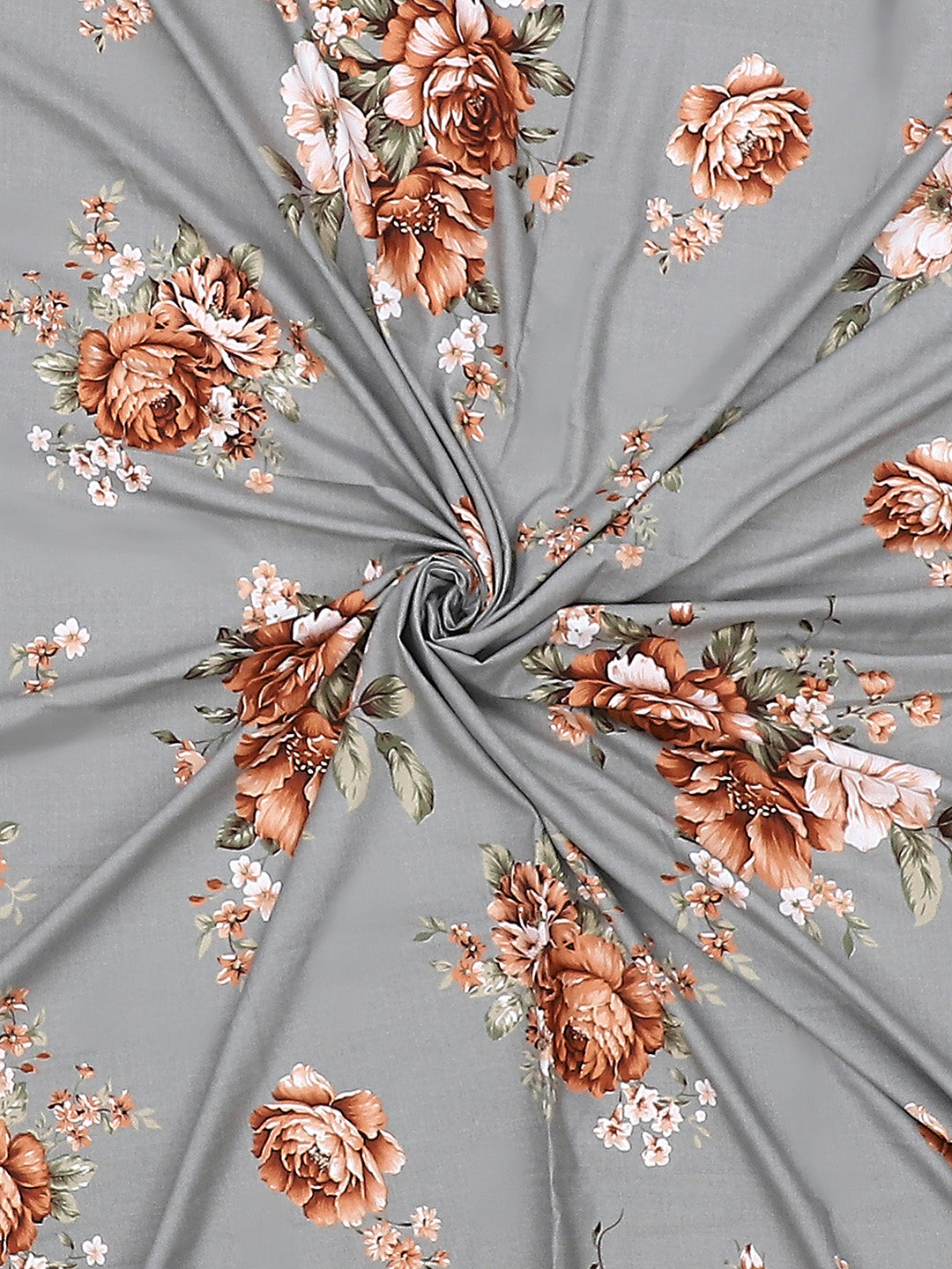 130 GSM Polyester Double Bed Bedsheet with 2 Pillow Covers