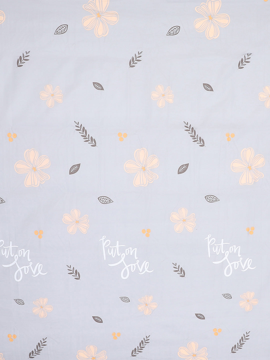 130 GSM Polyester Double Bed Bedsheet with 2 Pillow Covers