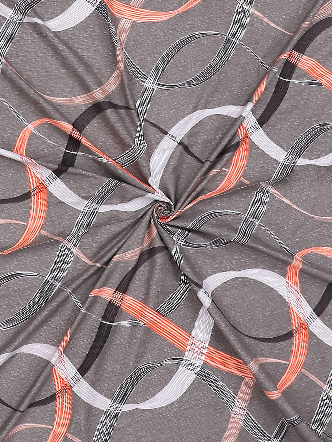 130 GSM Polyester Double Bed Bedsheet with 2 Pillow Covers