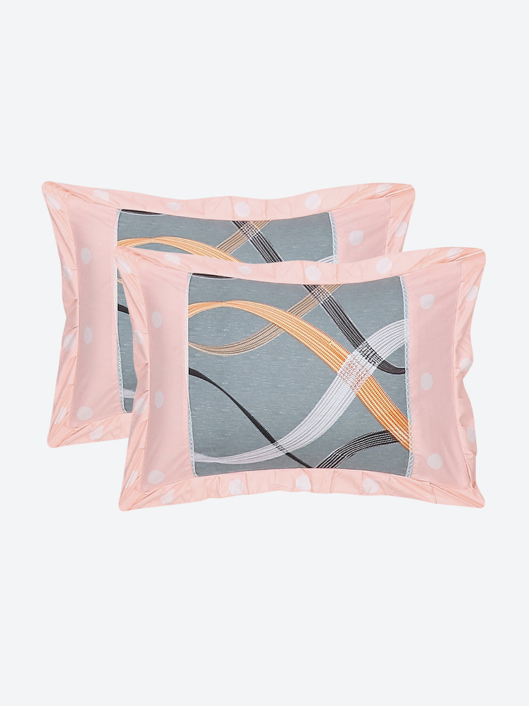 130 GSM Polyester Double Bed Bedsheet with 2 Pillow Covers