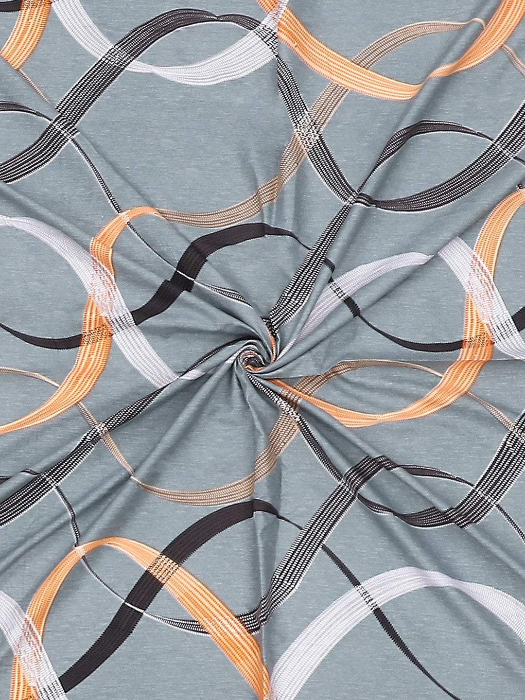 130 GSM Polyester Double Bed Bedsheet with 2 Pillow Covers