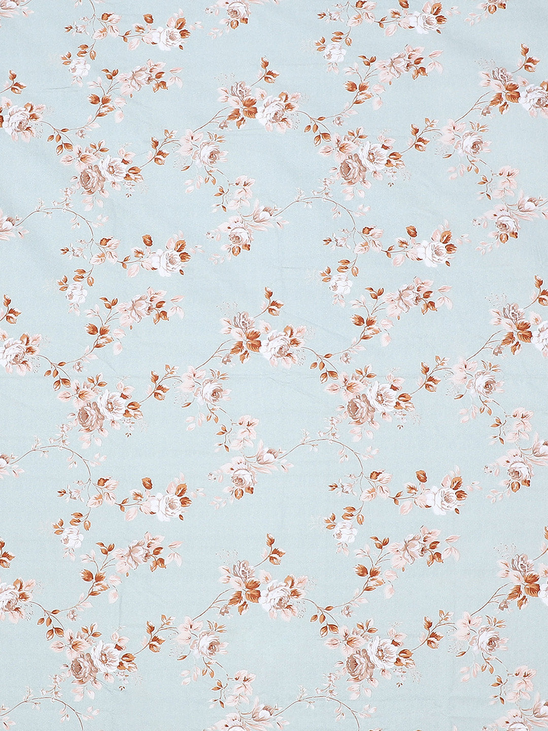 130 GSM Polyester Double Bed Bedsheet with 2 Pillow Covers