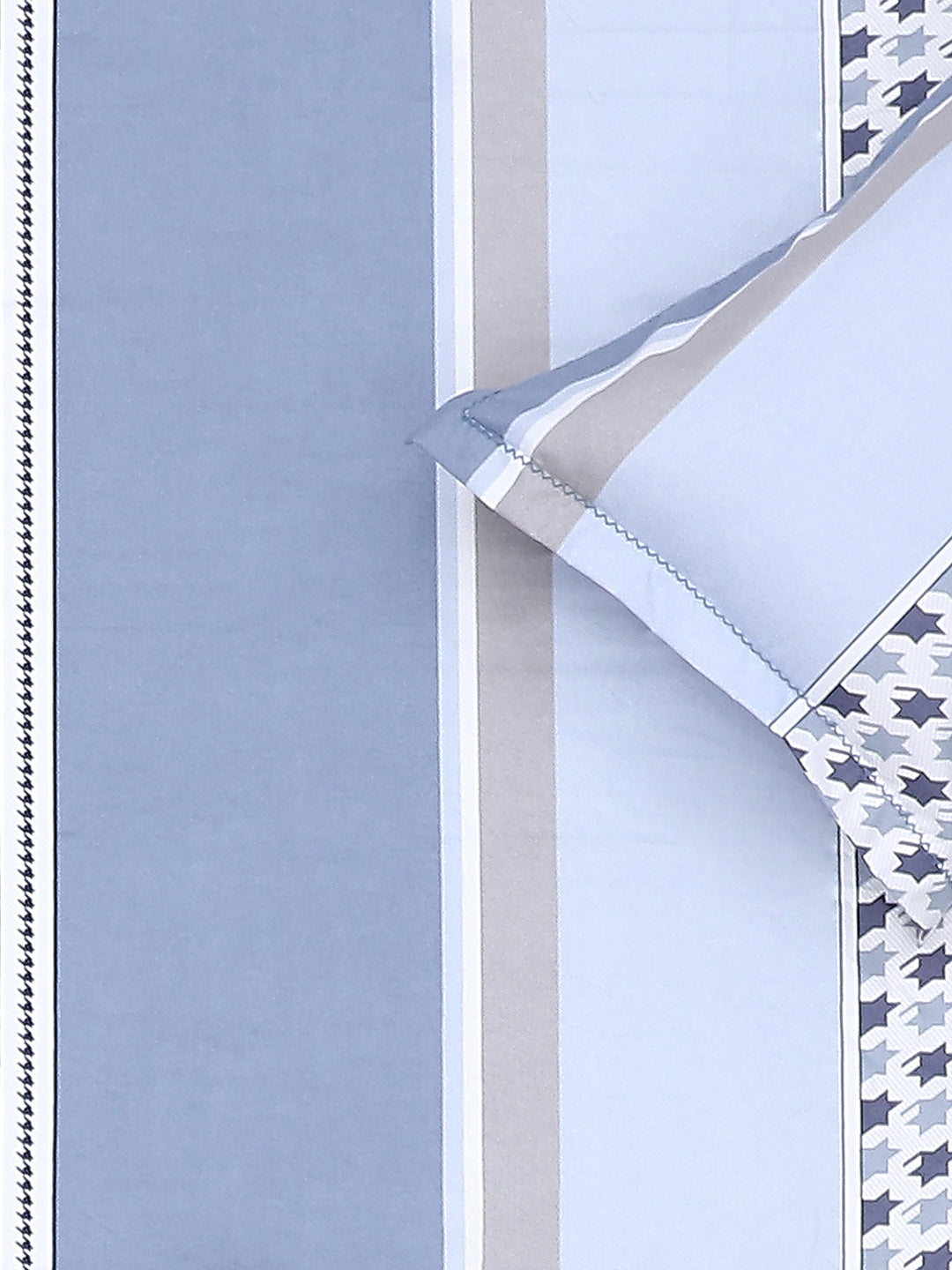 140 GSM Polyester Double Bed Bedsheet with 2 Pillow Covers