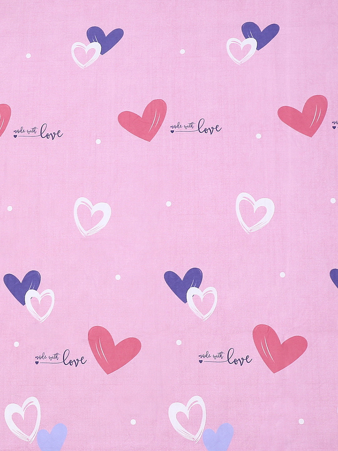 140 GSM Polyester Double Bed Bedsheet with 2 Pillow Covers