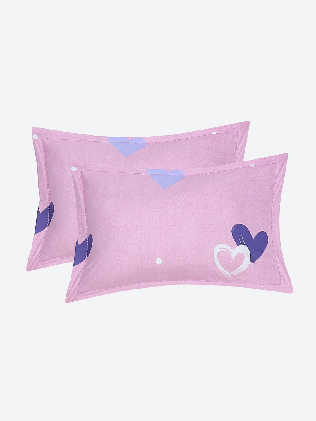 140 GSM Polyester Double Bed Bedsheet with 2 Pillow Covers