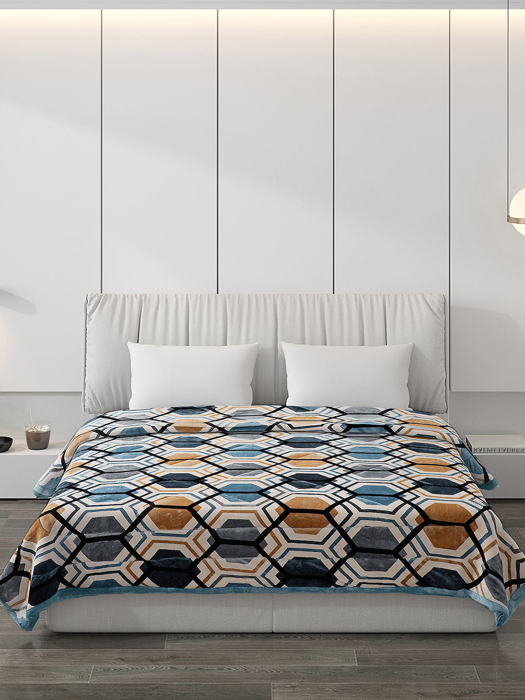 Printed 100% Polyester Double Bed Comforter for Winter