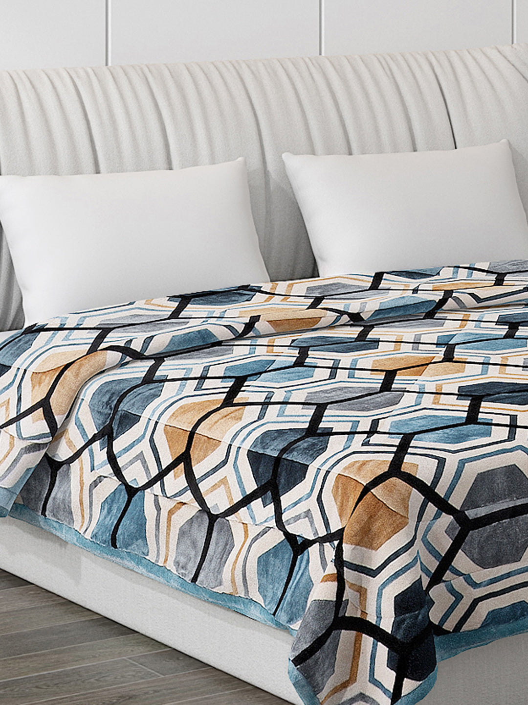 Printed 100% Polyester Double Bed Comforter for Winter