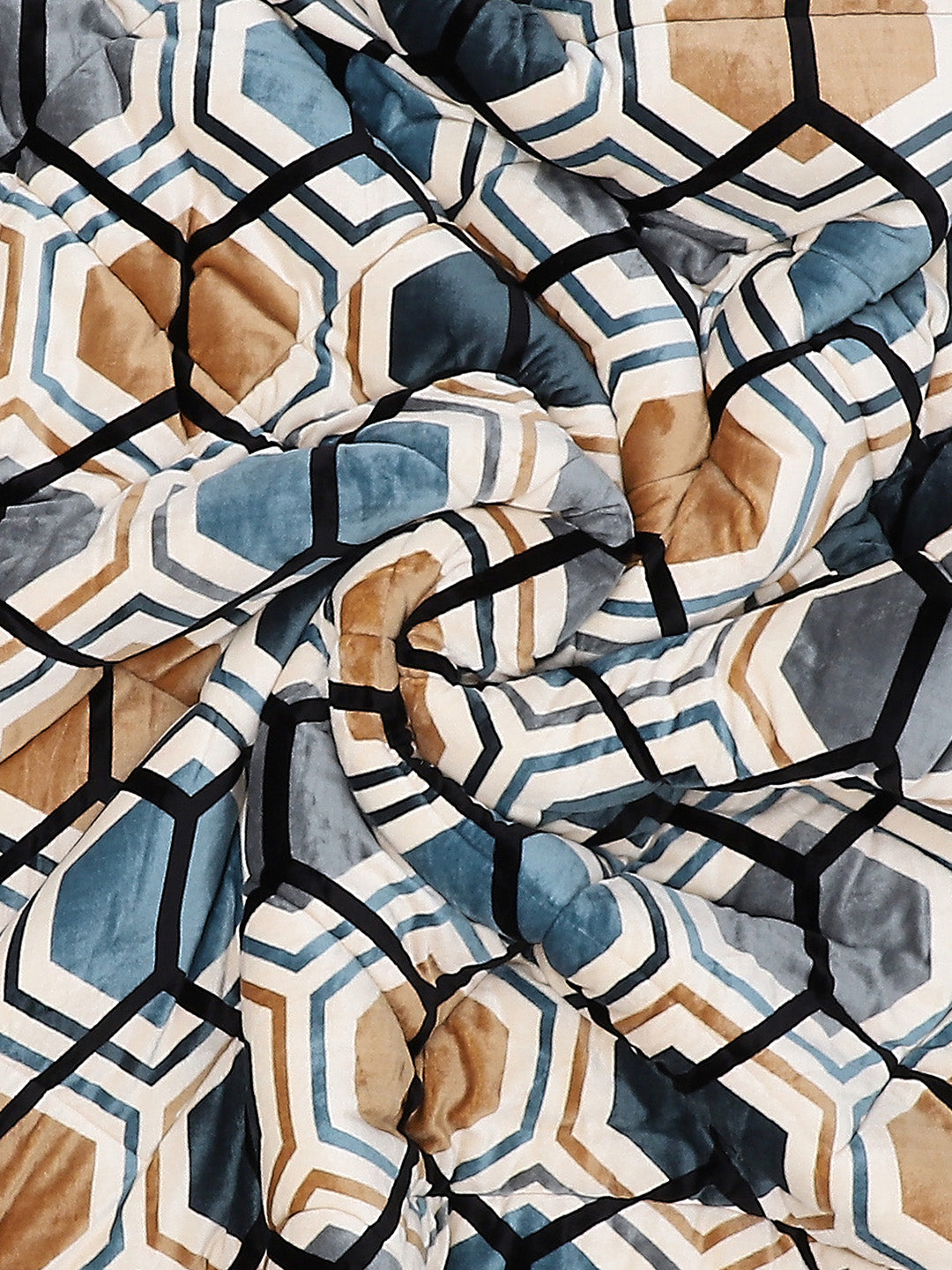 Printed 100% Polyester Double Bed Comforter for Winter