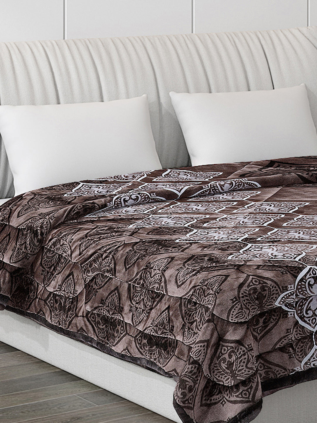 Printed 100% Polyester Double Bed Comforter for Winter