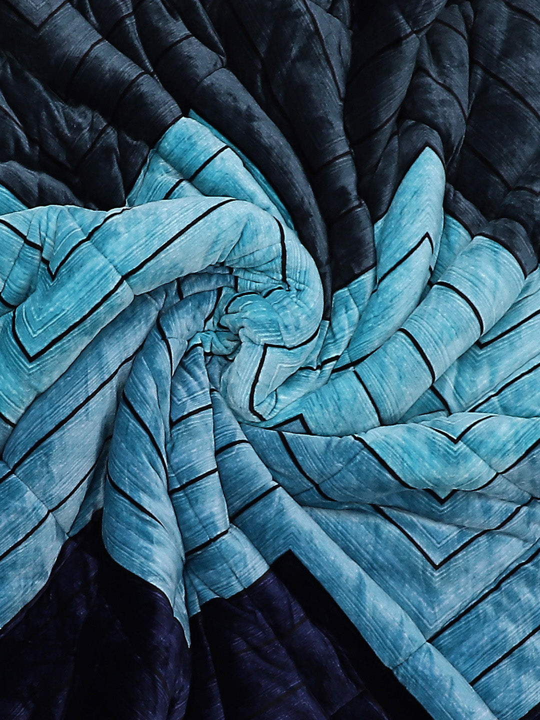 Printed 100% Polyester Double Bed Comforter for Winter