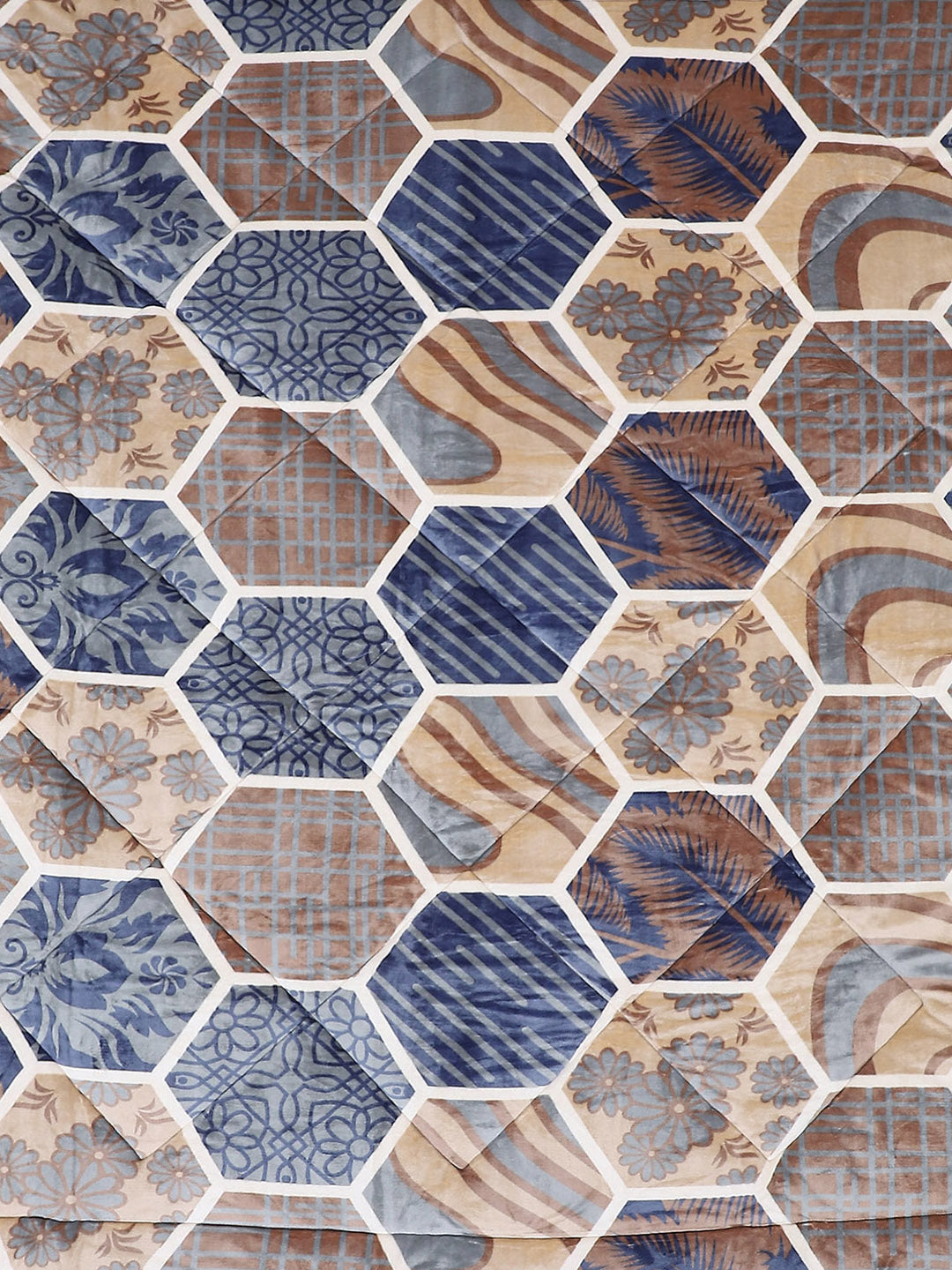 Printed 100% Polyester Double Bed Comforter for Winter