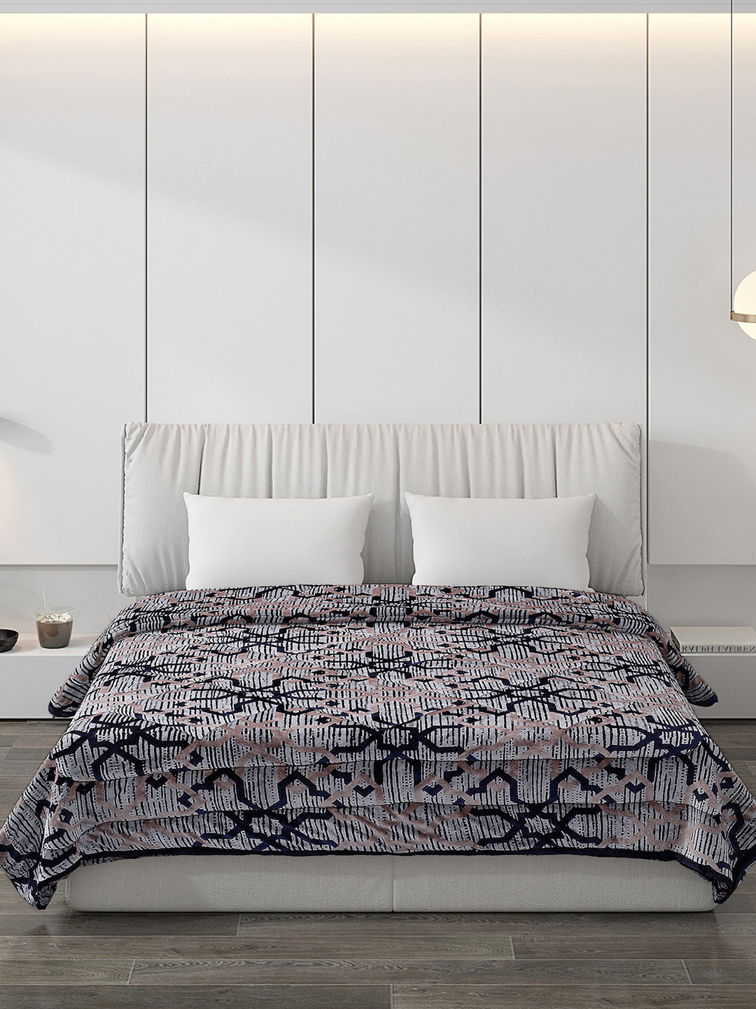 Printed 100% Polyester Double Bed Comforter for Winter