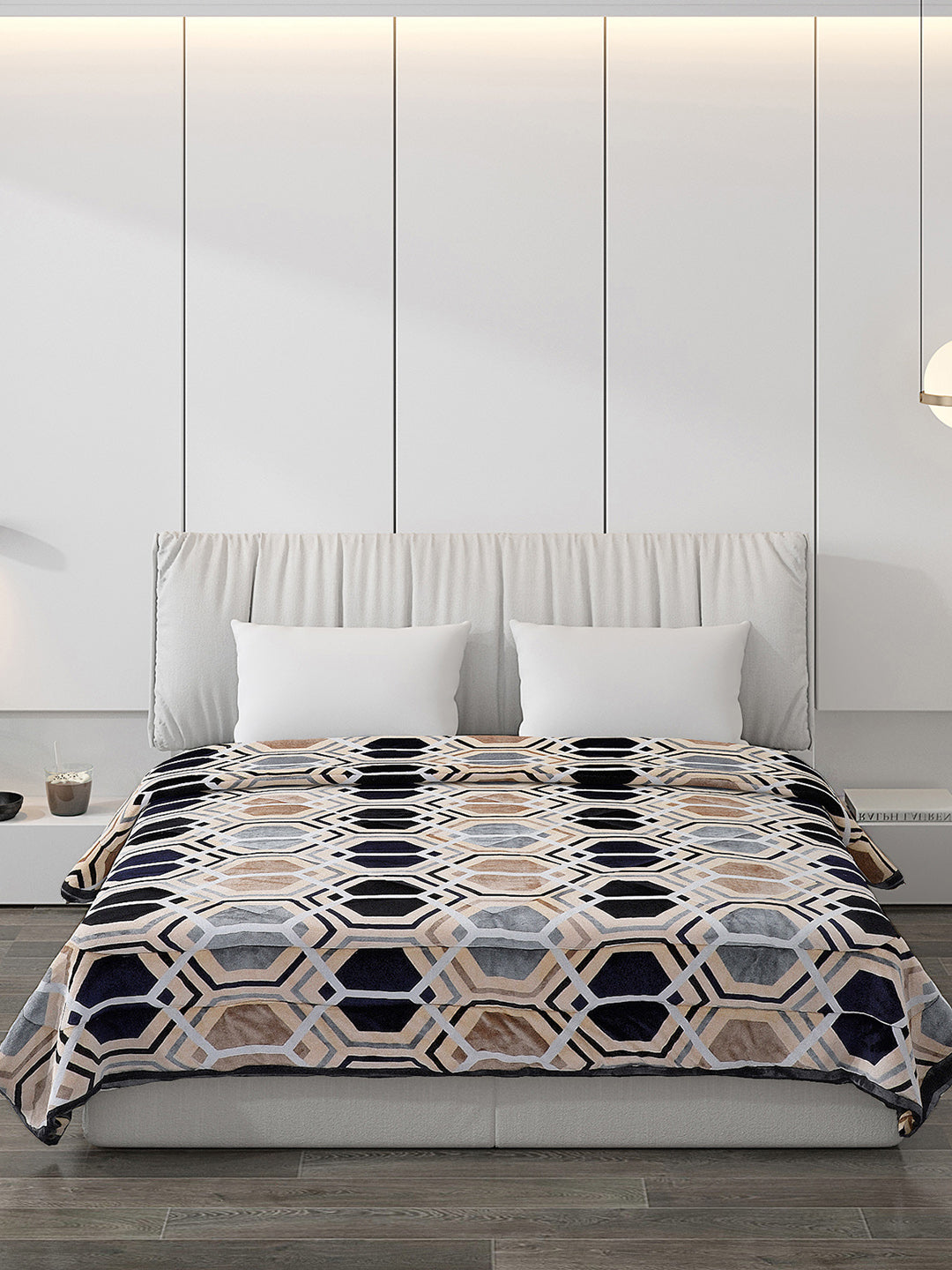 Printed 100% Polyester Double Bed Comforter for Winter