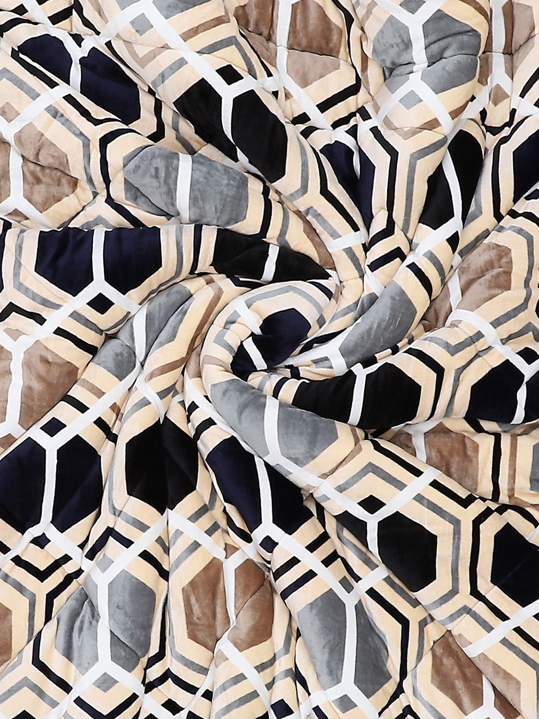 Printed 100% Polyester Double Bed Comforter for Winter