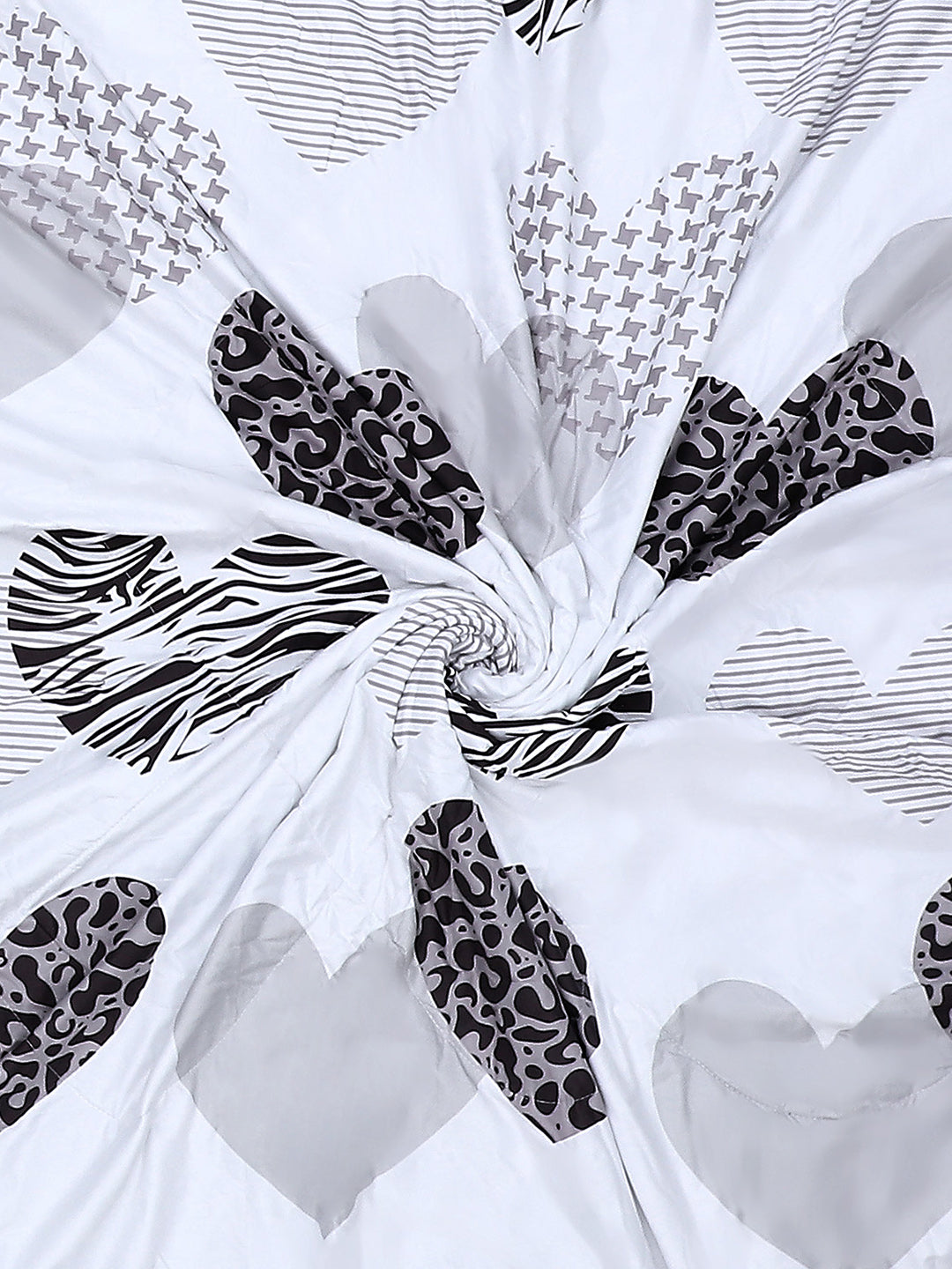 Printed 100% Polyester Single Bed Comforter for AC Room