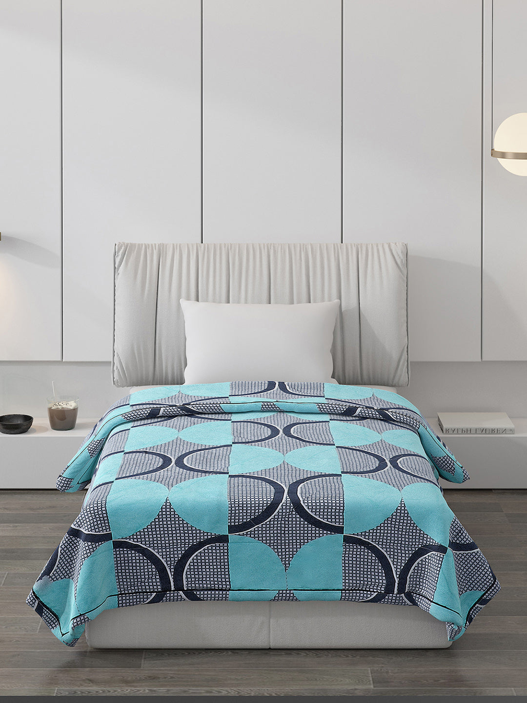 Printed 100% Polyester Single Bed Comforter for AC Room