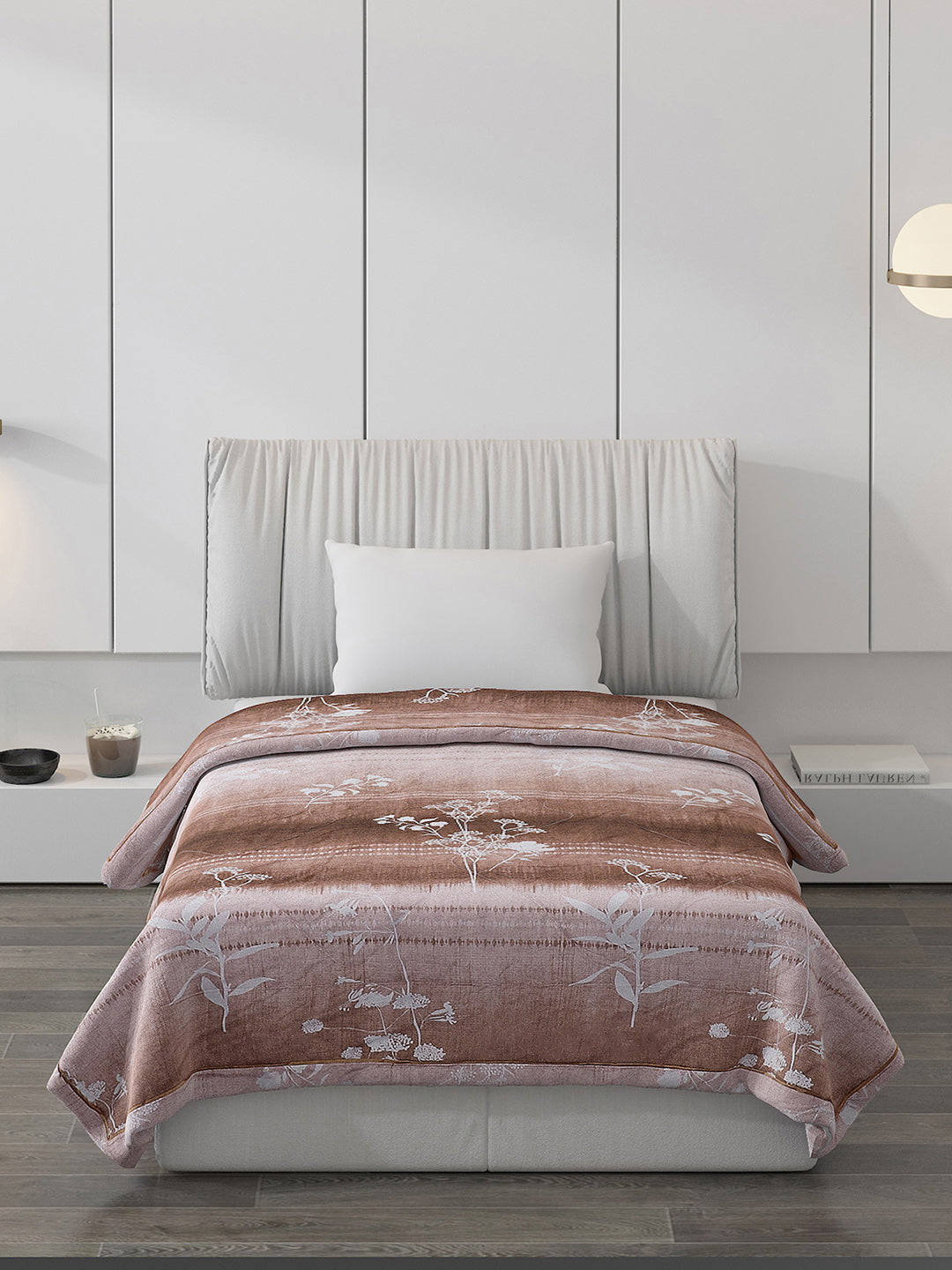 Printed 100% Polyester Single Bed Comforter for AC Room