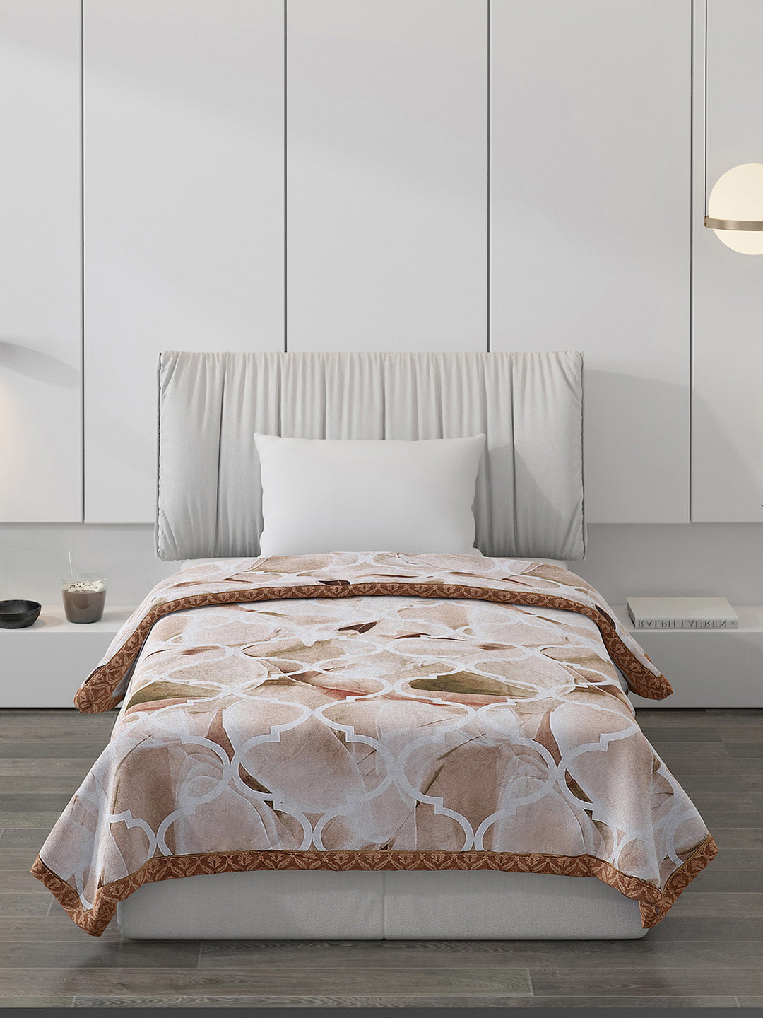 Printed 100% Polyester Single Bed Comforter for AC Room