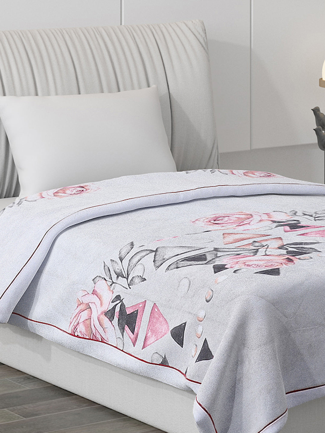 Printed Polyester Single Bed Comforter for AC Room
