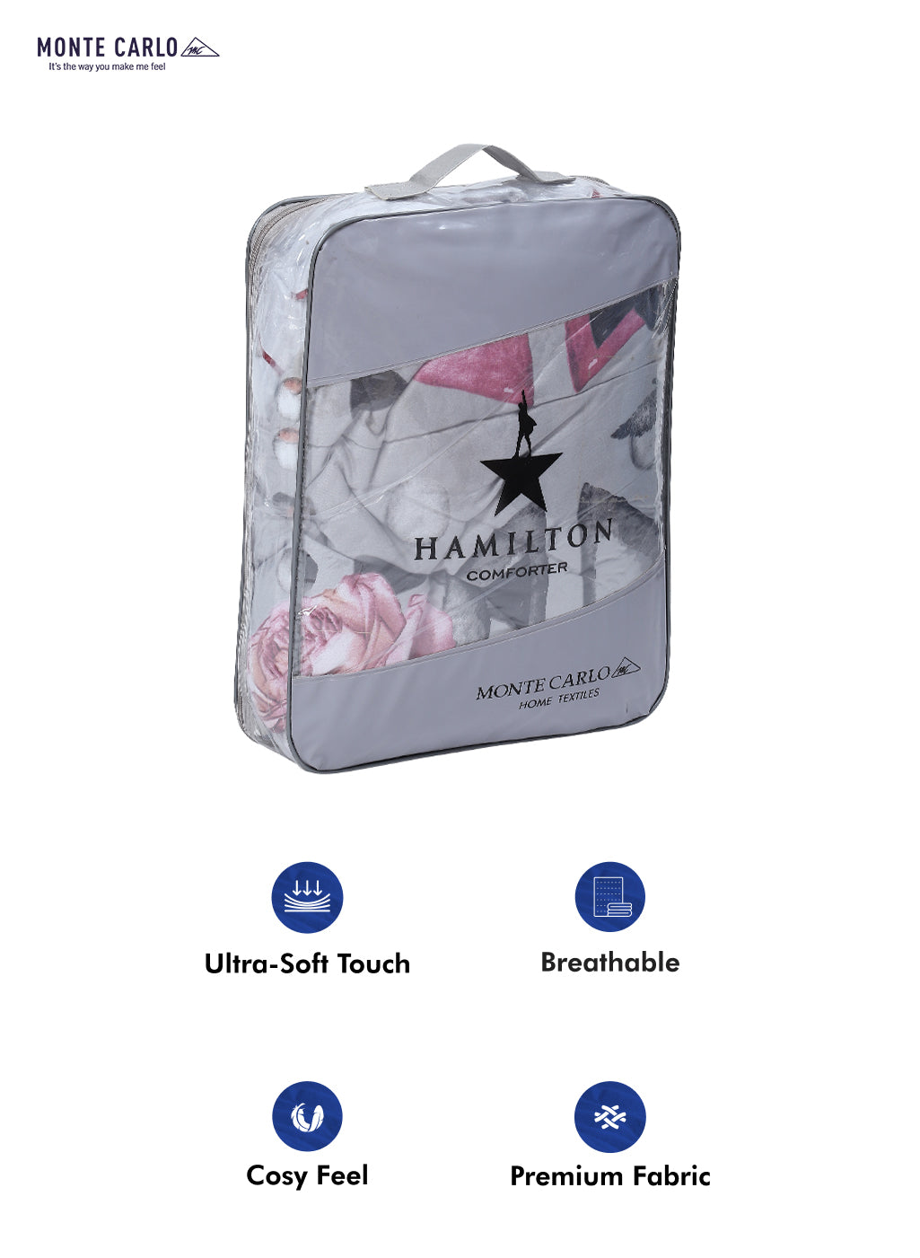 Printed Polyester Single Bed Comforter for AC Room