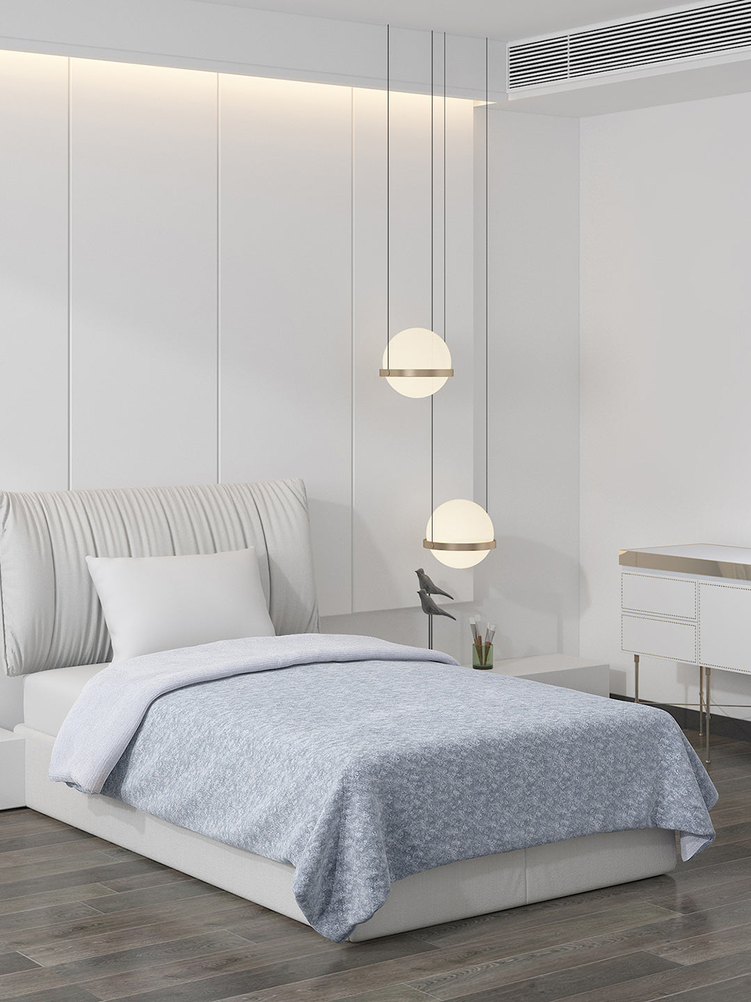 Printed 100% Polyester Single Bed Comforter for AC Room