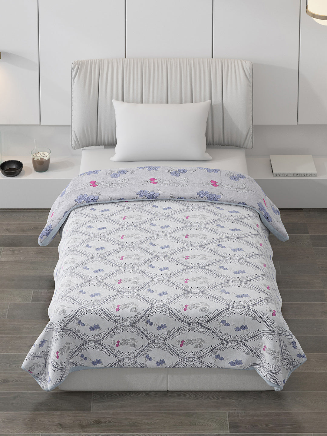 Printed Polyester Single Bed Comforter for AC Room
