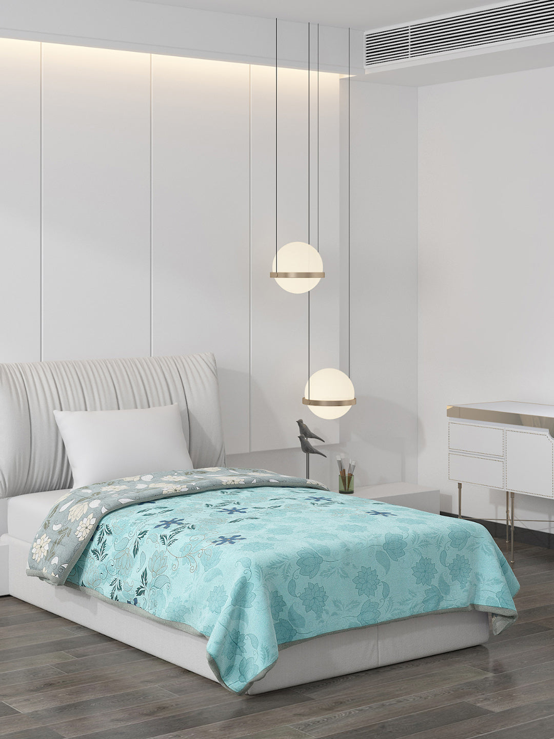 Printed Polyester Single Bed Comforter for AC Room