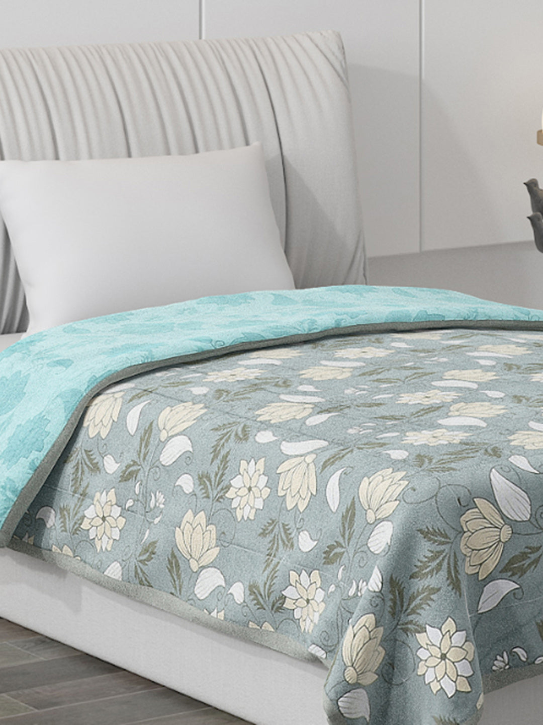 Printed Polyester Single Bed Comforter for AC Room
