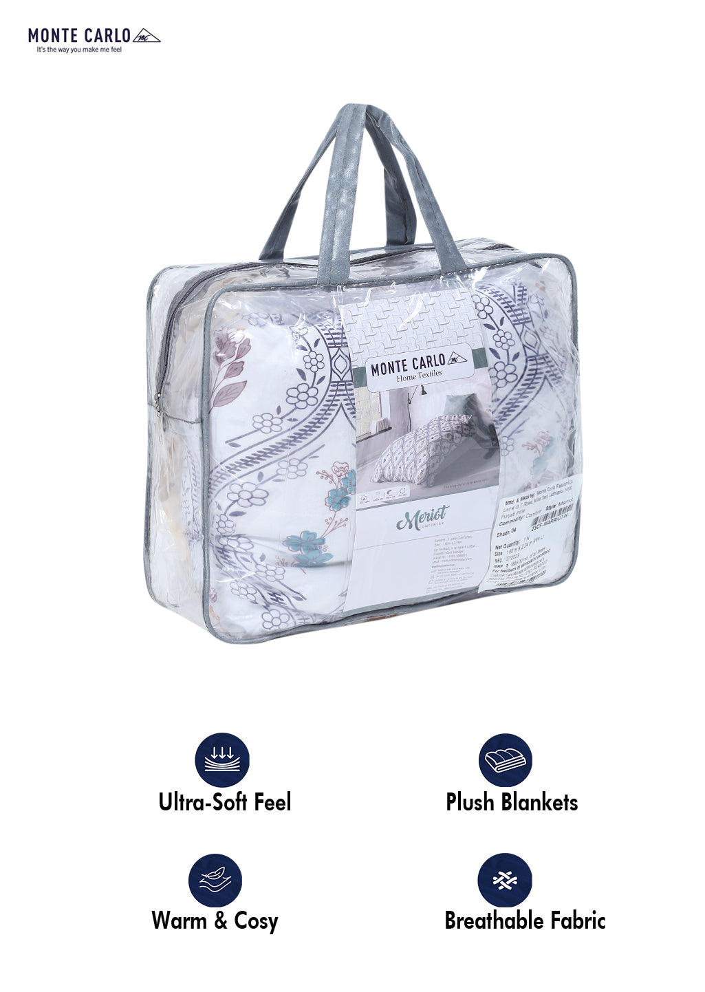 Printed Polyester Single Bed Comforter for AC Room