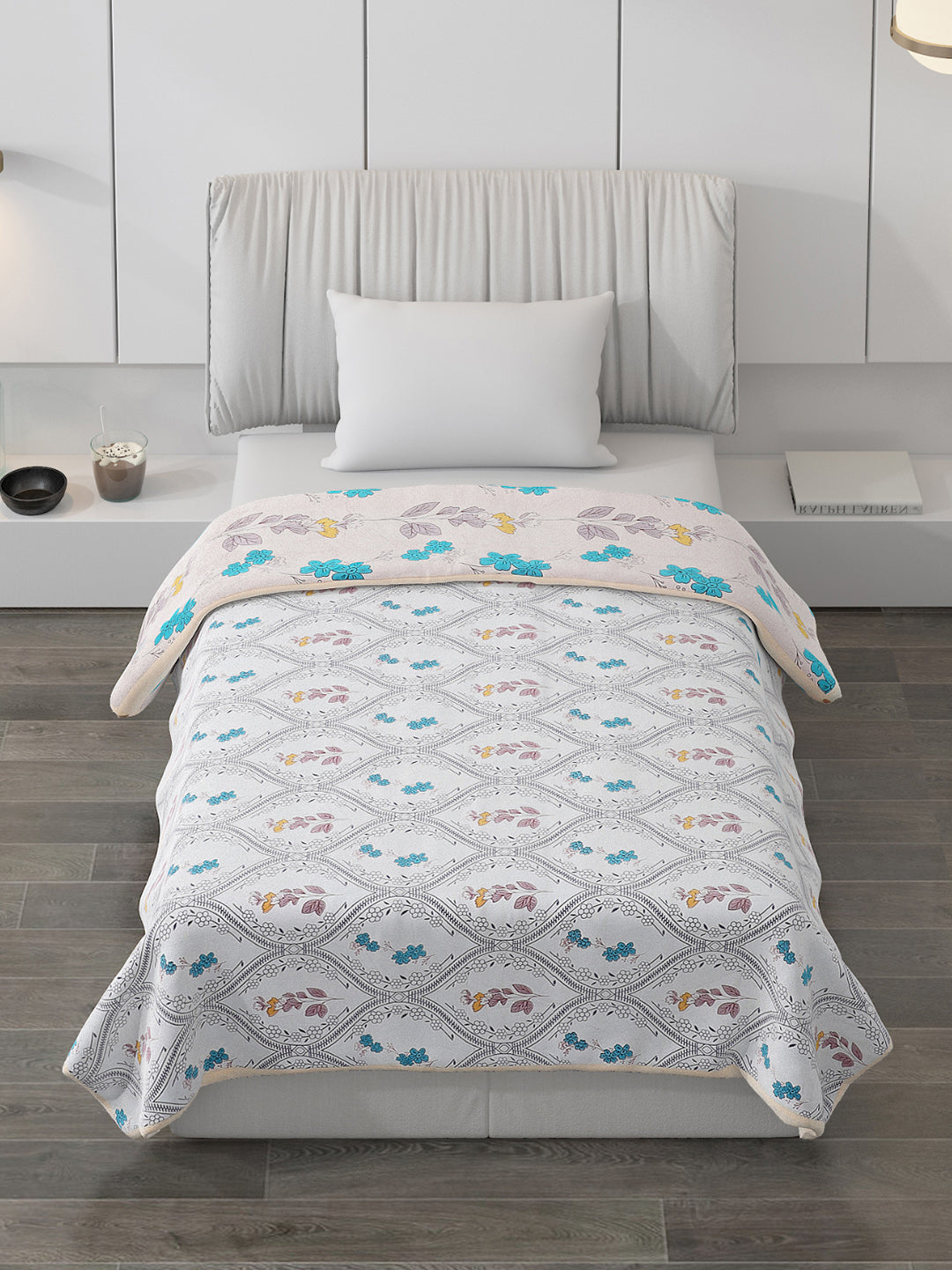 Printed Polyester Single Bed Comforter for AC Room