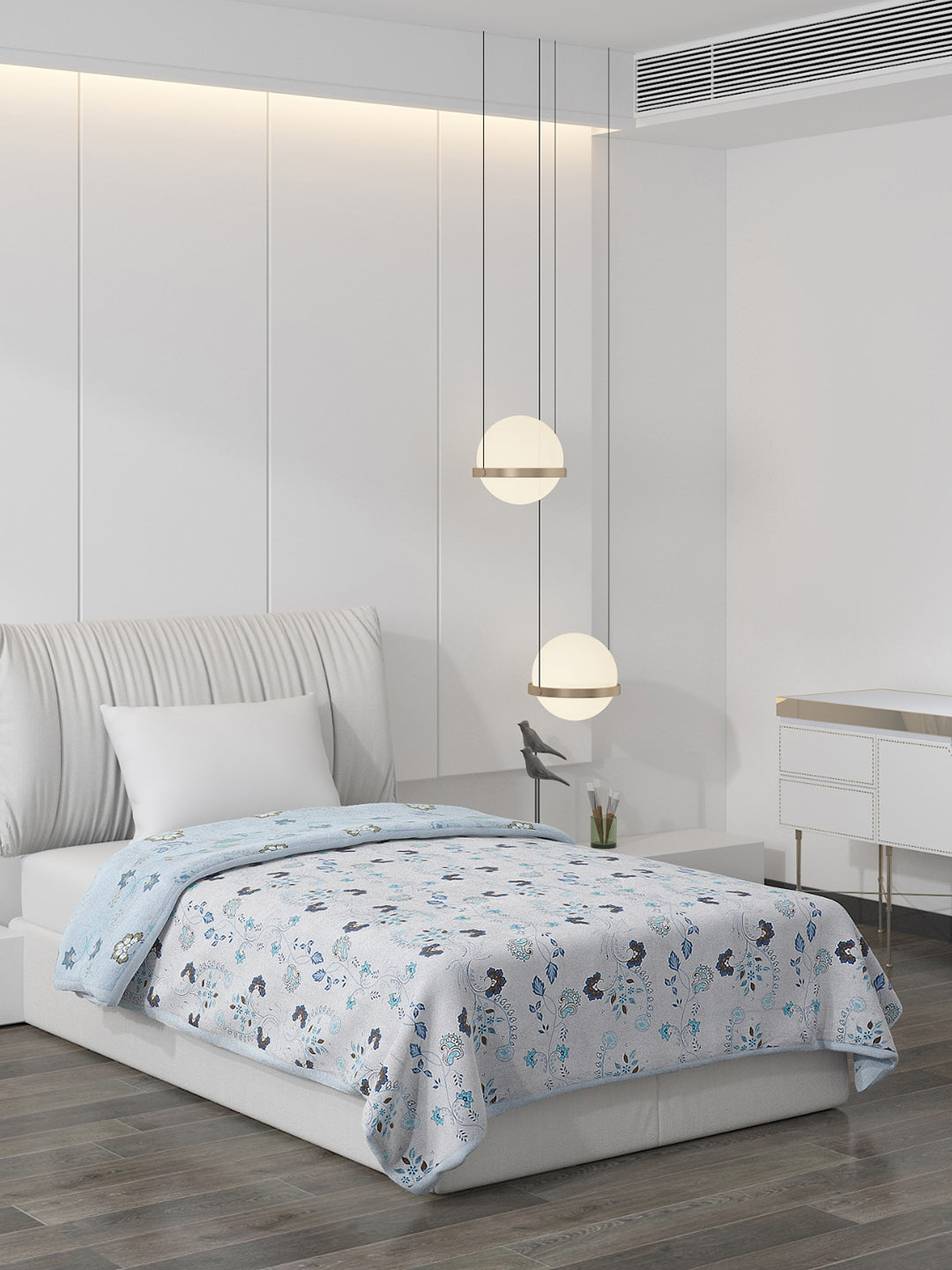 Printed Polyester Single Bed Comforter for AC Room