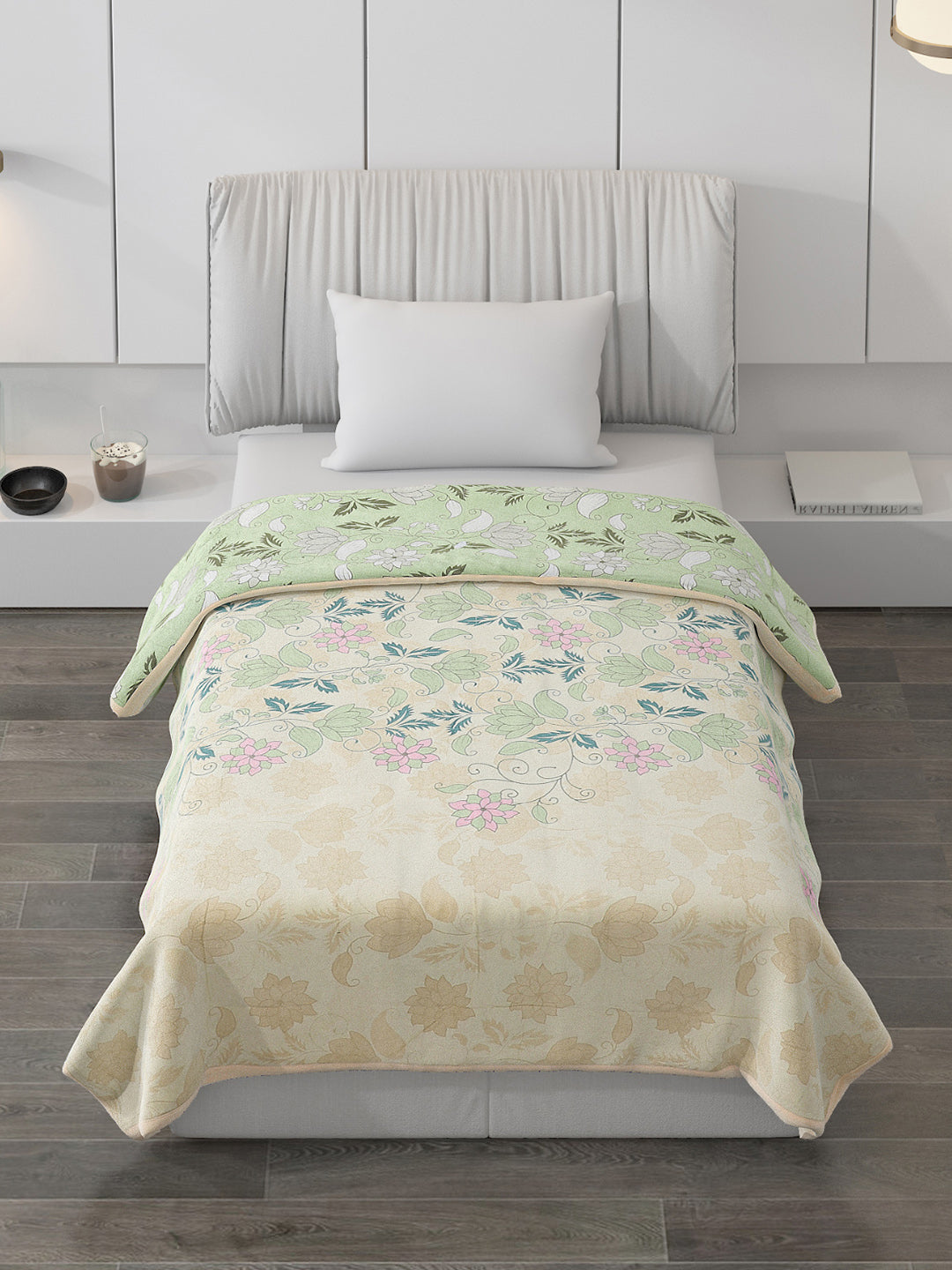 Printed Polyester Single Bed Comforter for AC Room