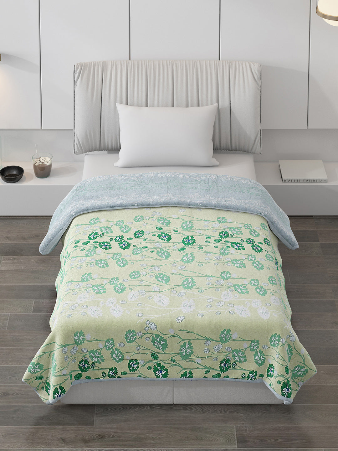 Printed Polyester Single Bed Comforter for AC Room