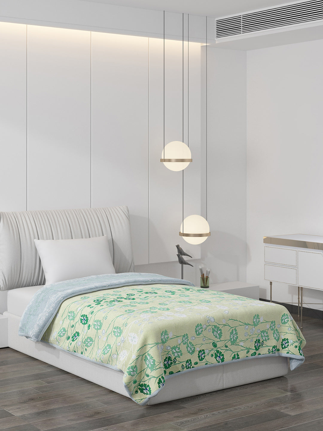 Printed Polyester Single Bed Comforter for AC Room