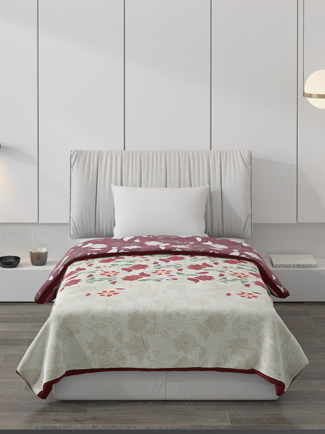 Printed Polyester Single Bed Comforter for AC Room