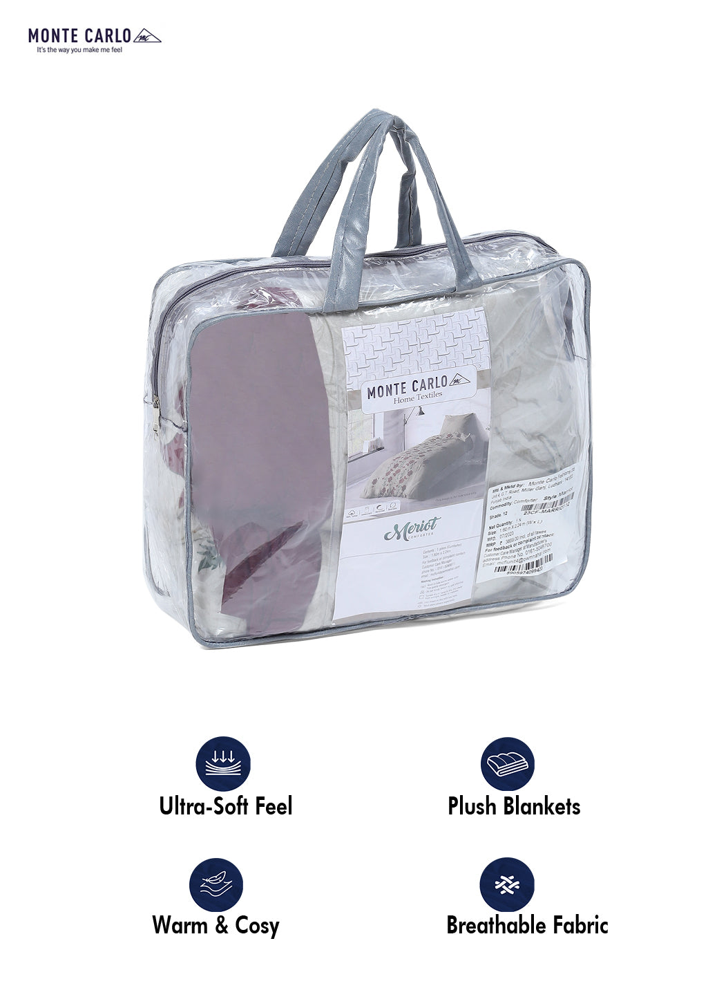 Printed Polyester Single Bed Comforter for AC Room