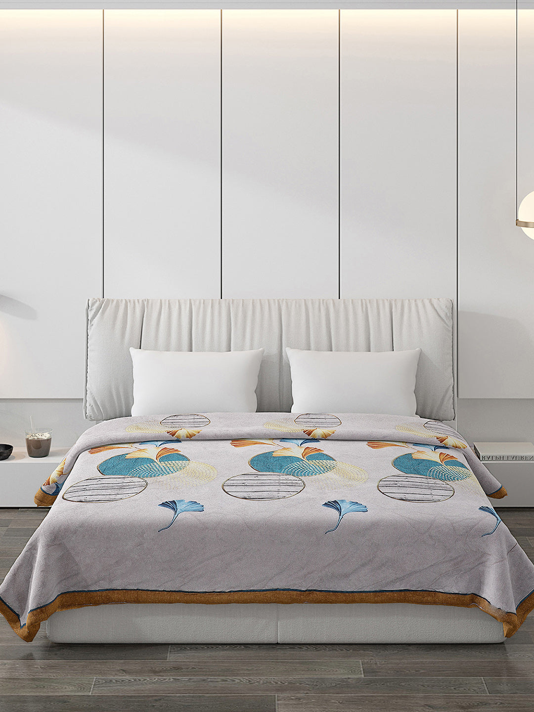 Printed 100% Polyester Double Bed Comforter for AC Room