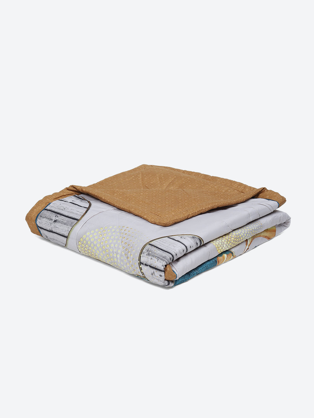 Printed 100% Polyester Double Bed Comforter for AC Room