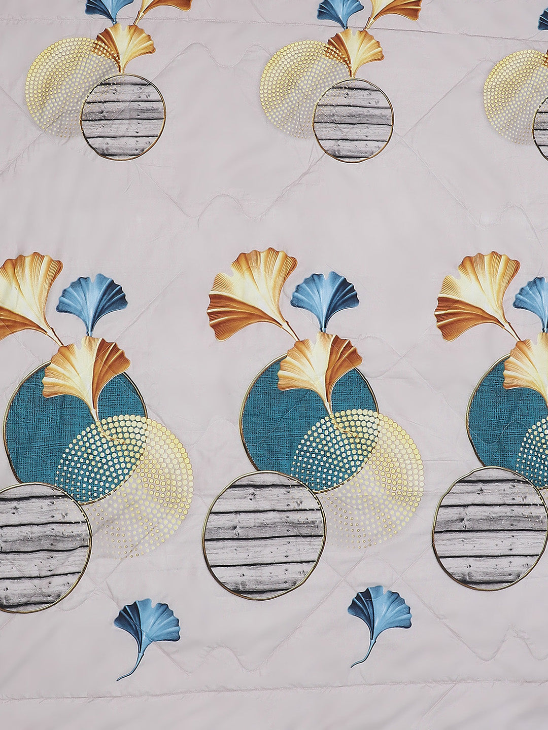 Printed 100% Polyester Double Bed Comforter for AC Room