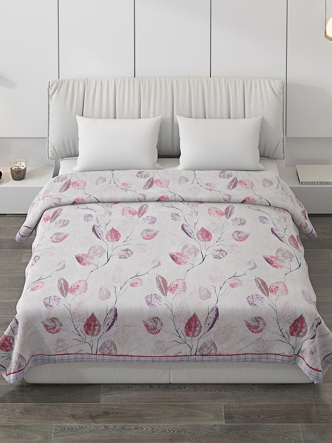 Printed 100% Polyester Double Bed Comforter for AC Room