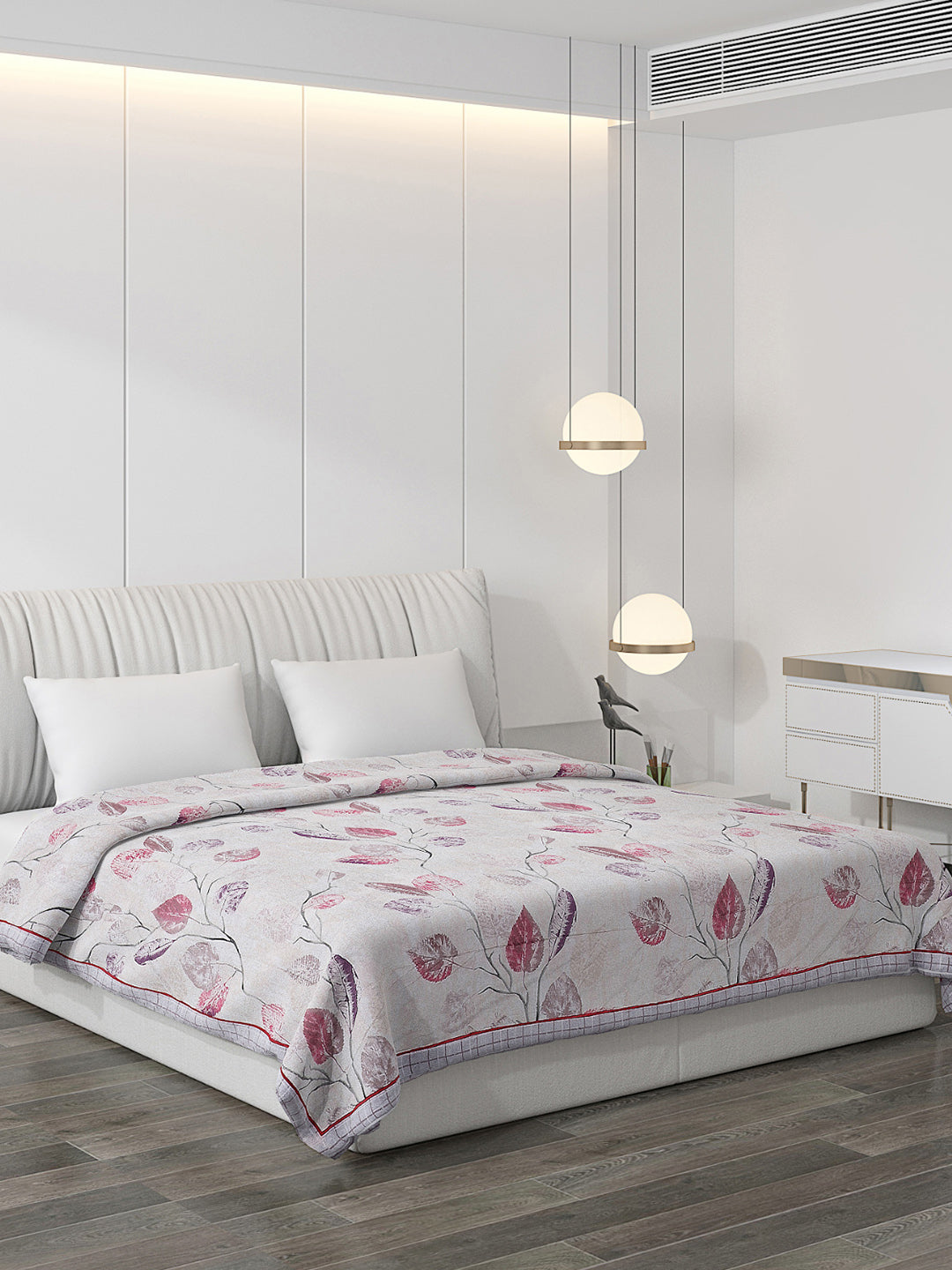 Printed 100% Polyester Double Bed Comforter for AC Room