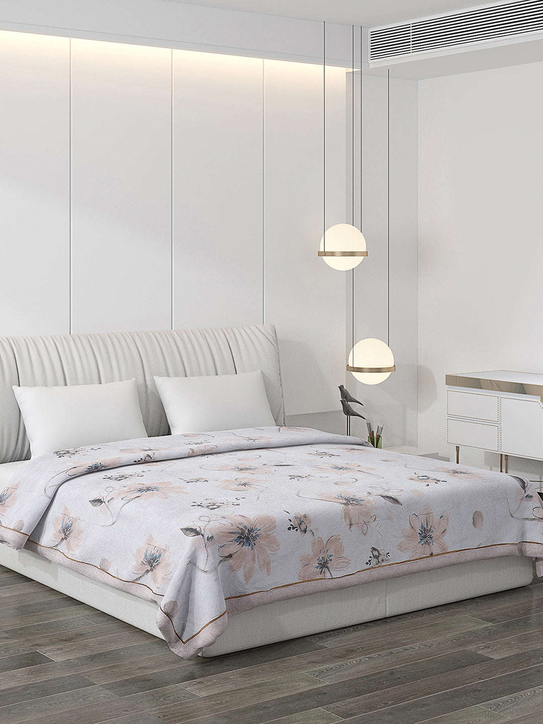 Printed Polyester Double Bed Comforter for AC Room