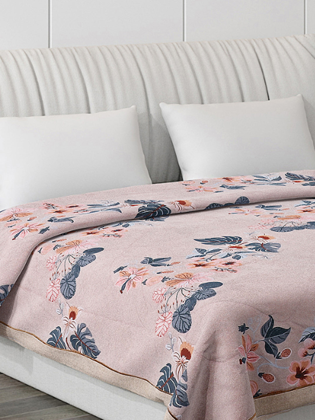 Printed 100% Polyester Double Bed Comforter for AC Room