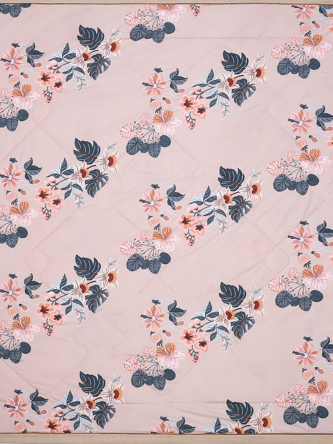 Printed 100% Polyester Double Bed Comforter for AC Room