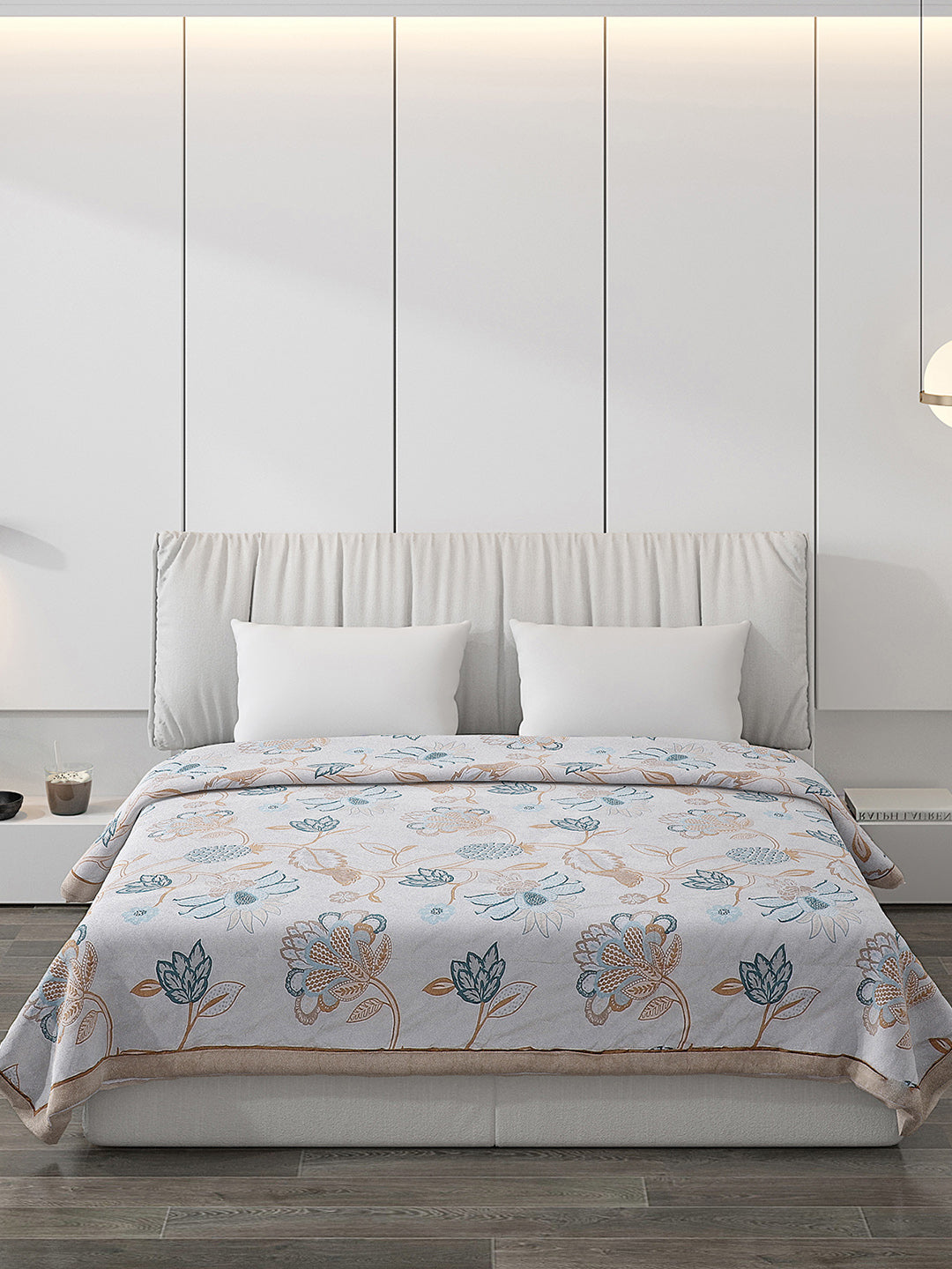 Printed 100% Polyester Double Bed Comforter for AC Room